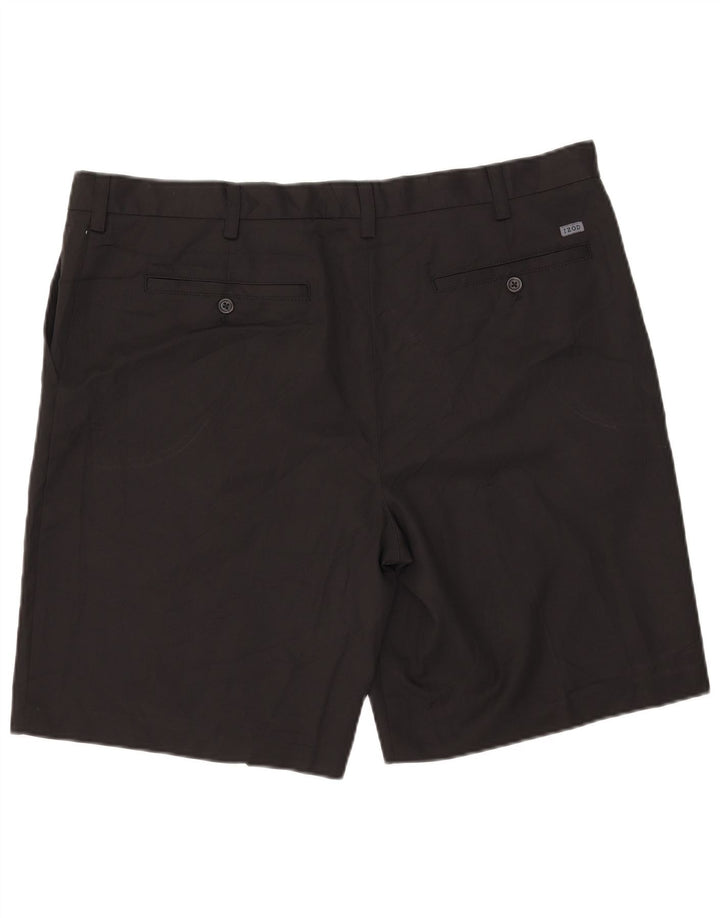 Męskie spodenki chino IZOD W42 2XL czarny poliester