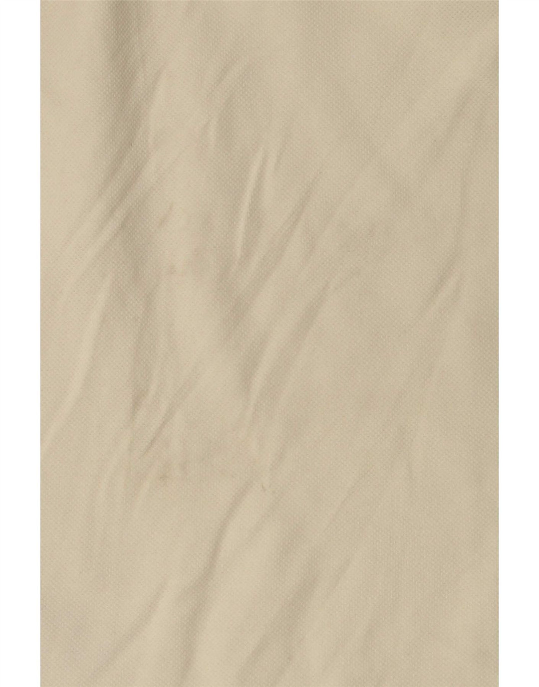 Męska koszulka polo Fred Perry z długim rękawem, mała, z białej bawełny
