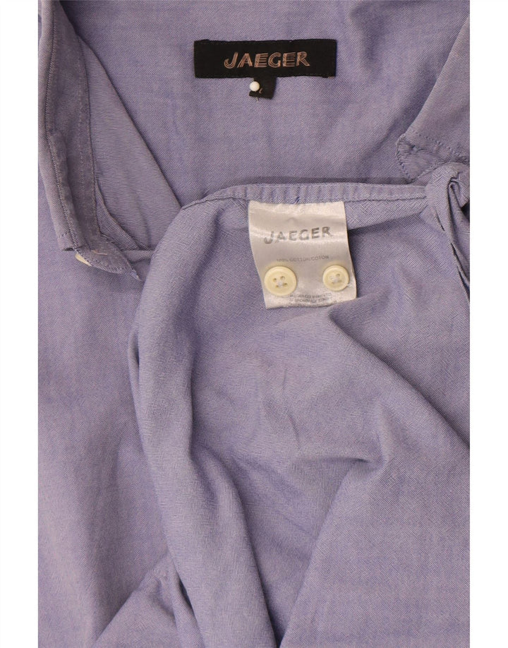 Koszula męska Jaeger, duża, niebieska, bawełniana