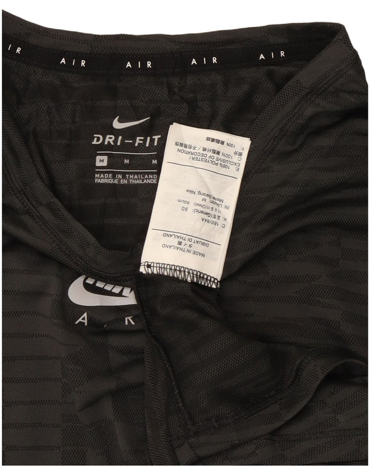 Damska koszulka z grafiką Nike Top UK 14, średni szary poliester