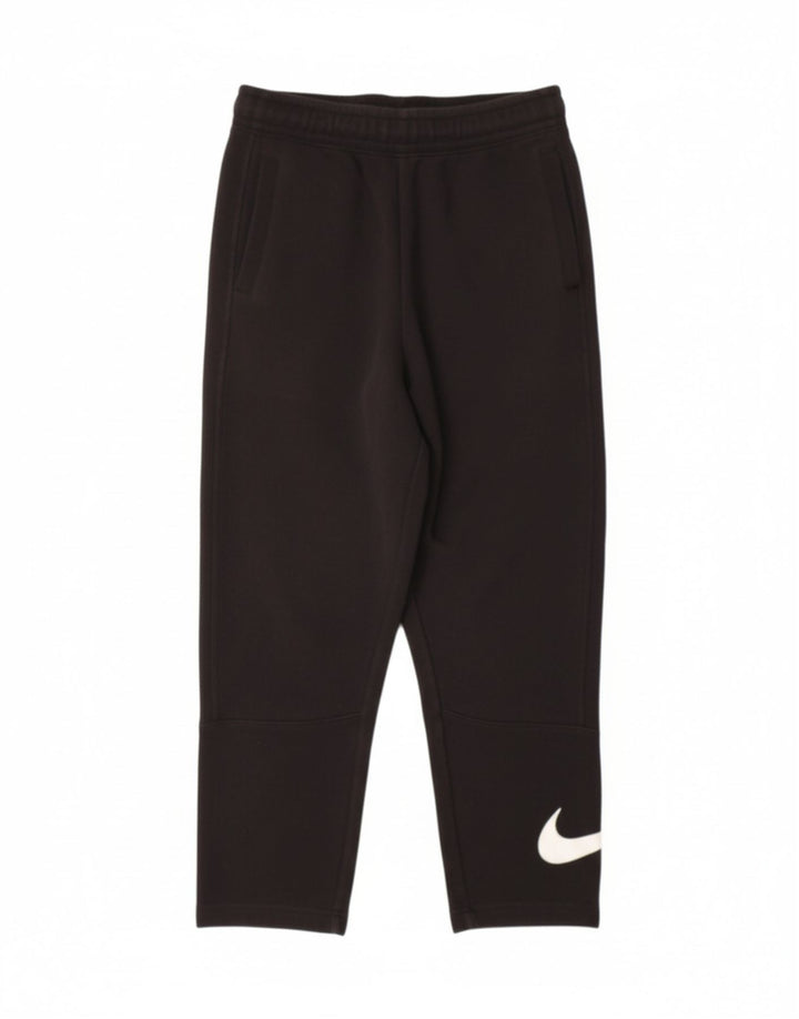 NIKE Mens Crop Graphic Tracksuit Trousers Small  Black Cotton Vintage Nike and Second-Hand Nike from Messina Hembry 