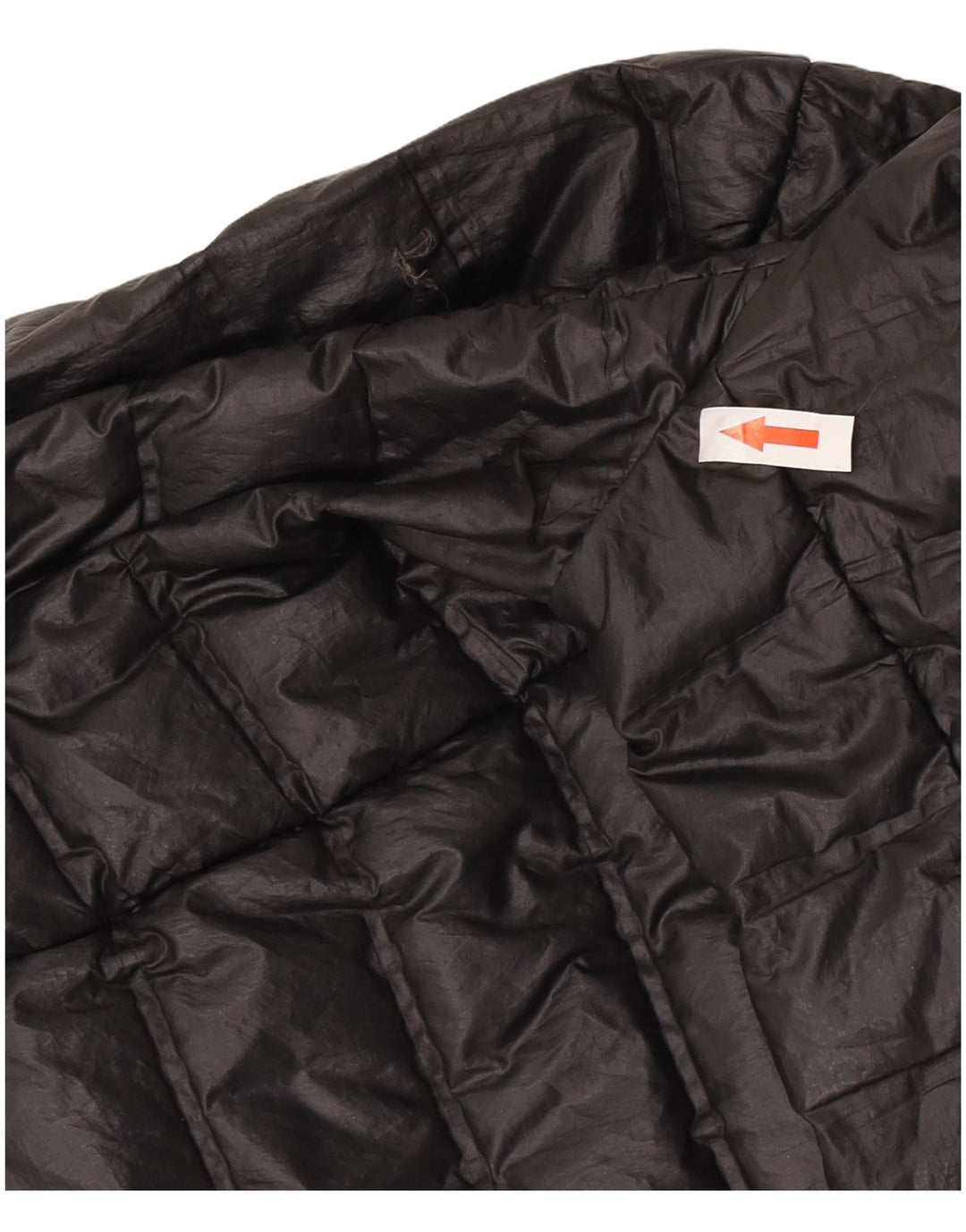 Damska wyściełana kurtka z kapturem Adidas UK 8/10 Mały czarny poliester