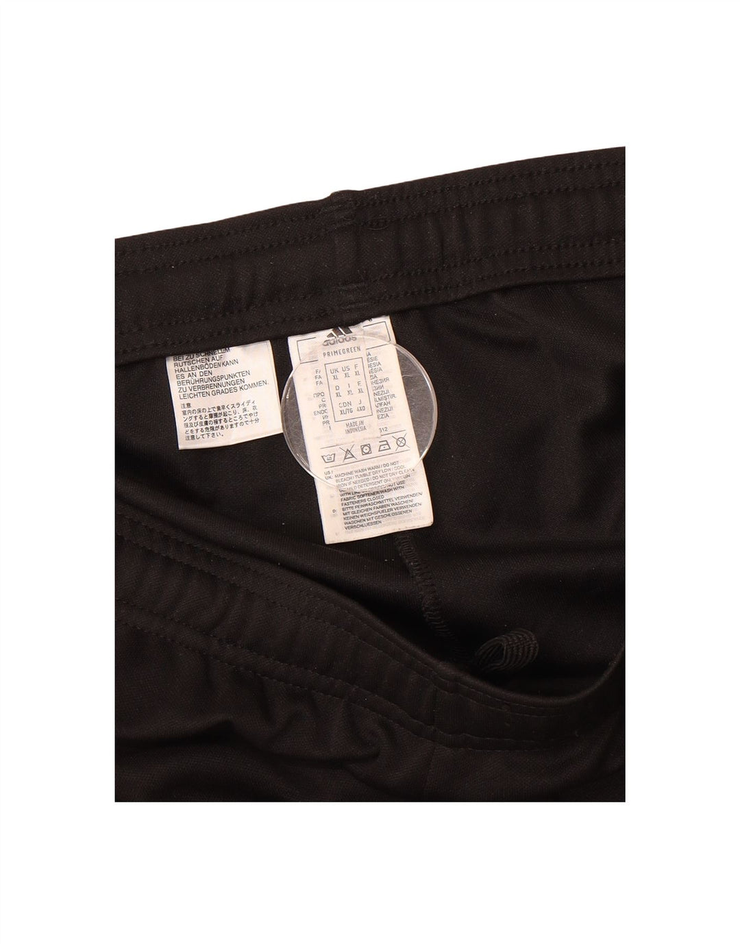 ADIDAS Mens Aeroready Tracksuit Trousers XL  Black Polyester