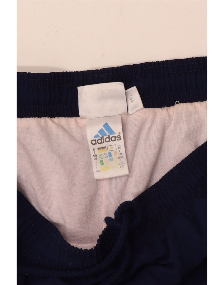 Adidas Męskie Spodnie Dresowe Joggery Duże Granatowe Poliester