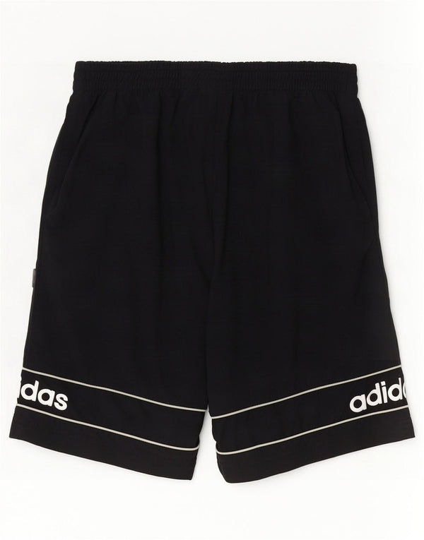 Męskie spodenki adidas Graphic Casual W32 Średni czarny poliester