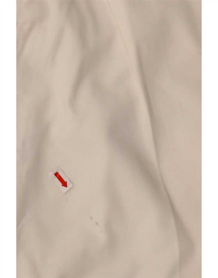 Męskie spodenki Chino ADIDAS W36, duże, białe, poliestrowe