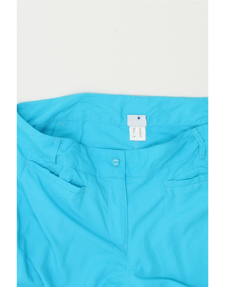 ARENA Womens Straight Capri Trousers Medium W34 L23 Blue Polyamide Vintage Arena and Second-Hand Arena from Messina Hembry 