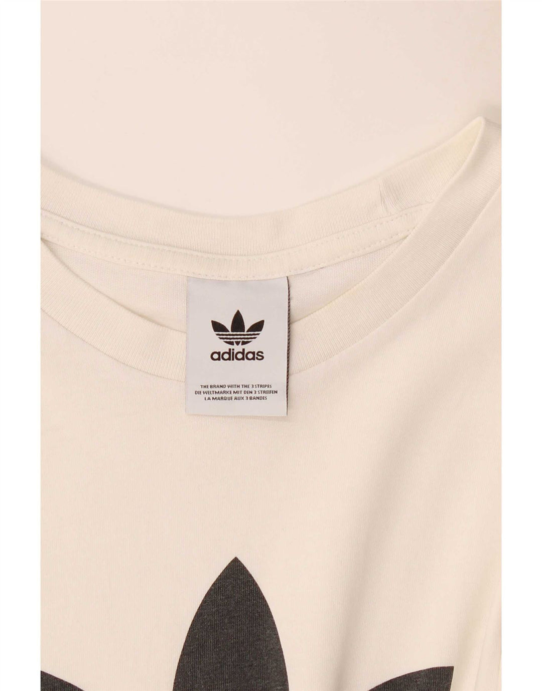 Męska koszulka graficzna Adidas Top Medium White