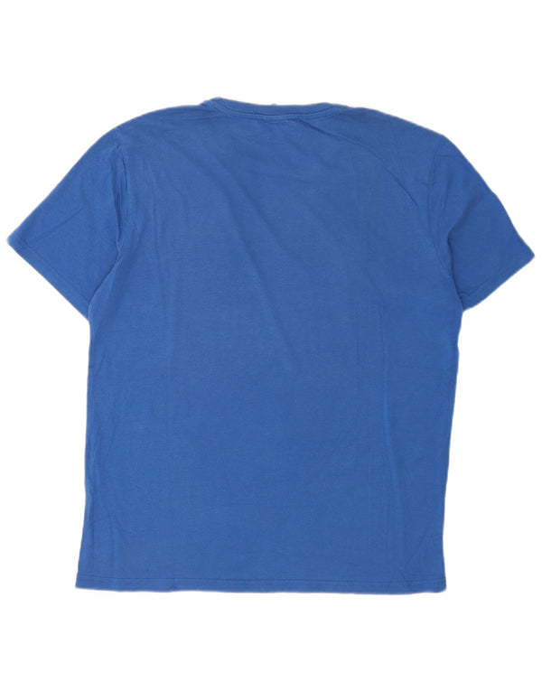 Męski T-shirt Champion z grafiką, duży, niebieski
