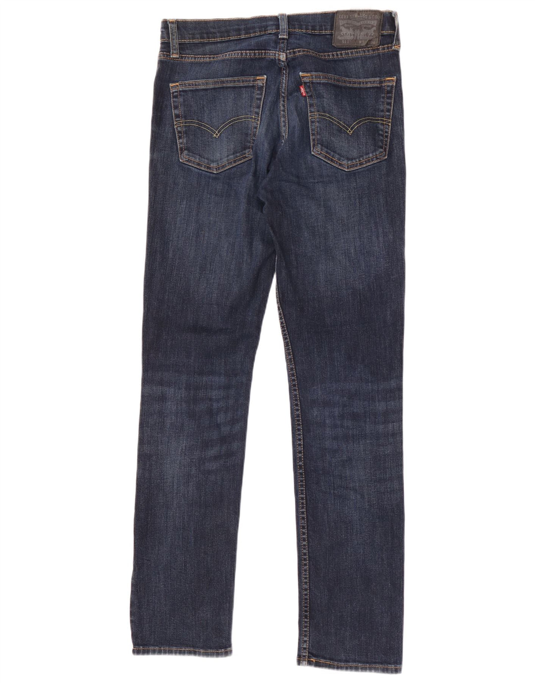 Męskie jeansy Levi's 511 Slim SLIW32 L34 Niebieskie bawełniane