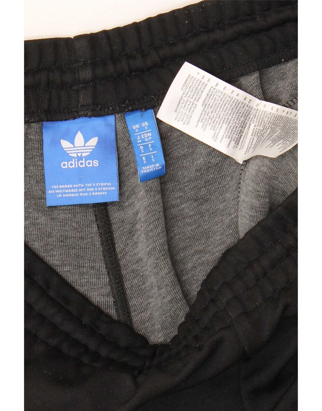 Adidas Męskie Spodnie Dresowe Joggery Małe Czarne Poliester