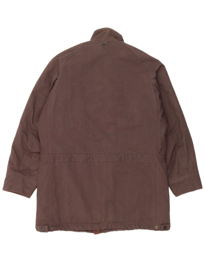 Damska kurtka parka Trussardi Jeans IT 52 2XL Szary poliamid