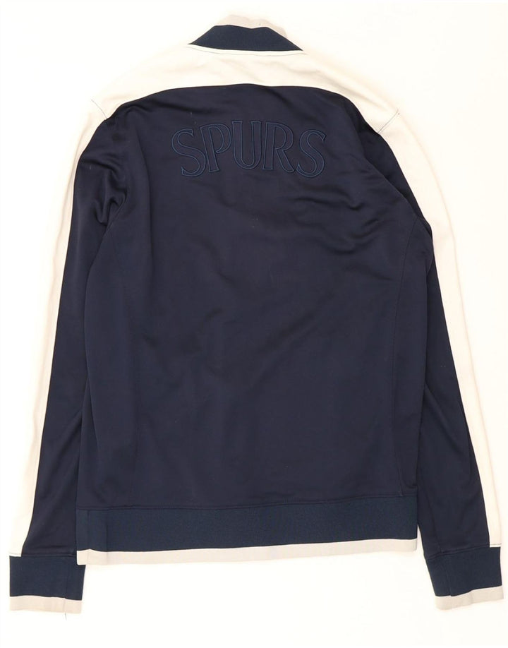 UNDER ARMOUR Mens Tracksuit Top Jacket Medium Navy Blue Colourblock Vintage Under Armour and Second-Hand Under Armour from Messina Hembry 