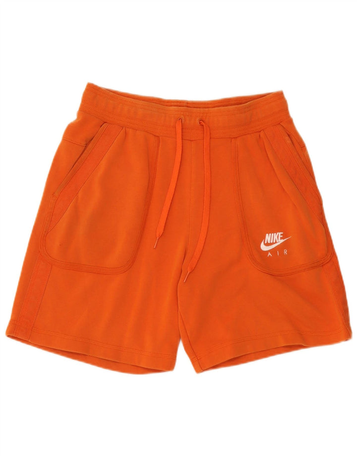 Męskie spodenki sportowe Nike, średnio pomarańczowe, bawełniane
