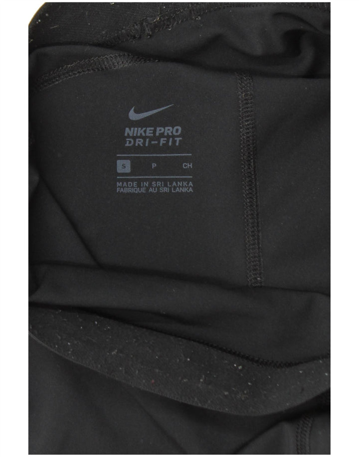 Damskie spodenki sportowe NIKE Dri Fit Graphic UK 8, małe czarne