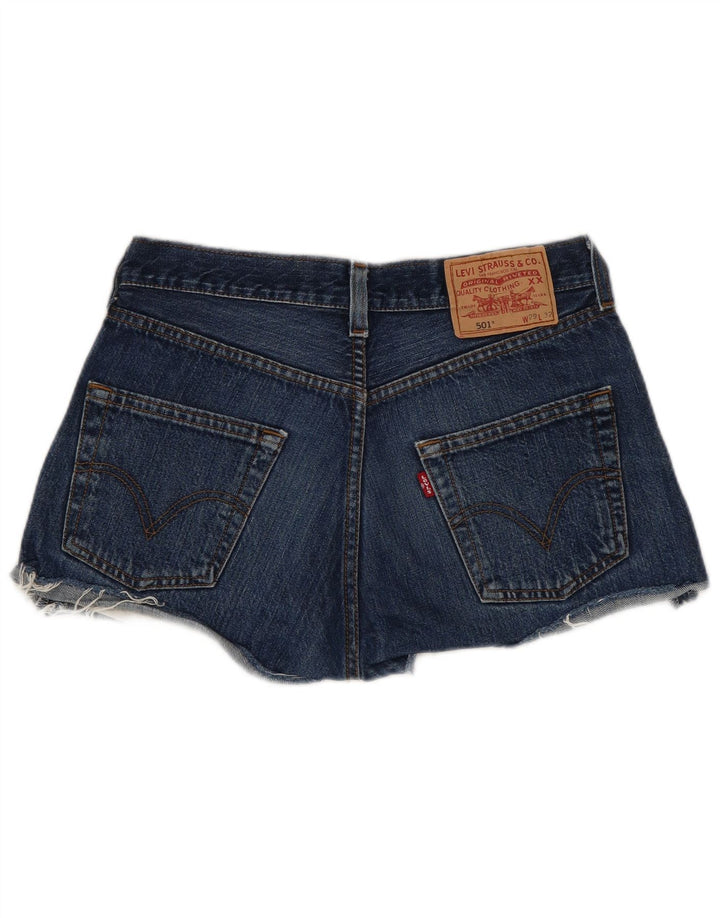 Damskie spodenki jeansowe Levi's 501 W29 Średni niebieski