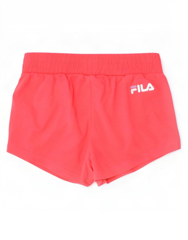 Spodenki sportowe Fila Girls Graphic 11-12 lat, bawełniane, w kolorze różowym