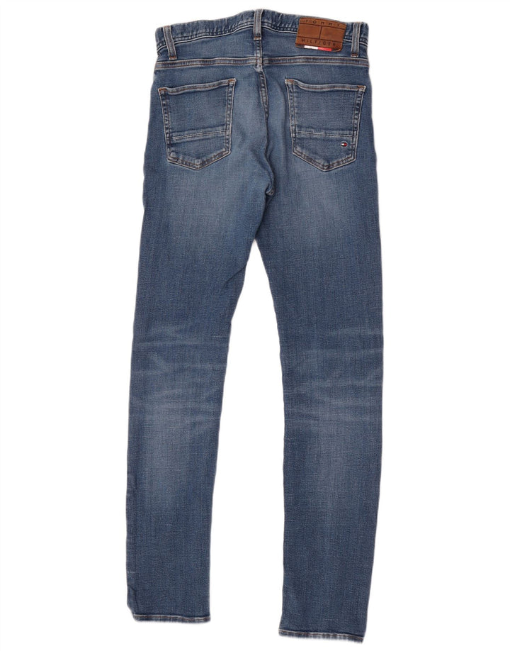 Damskie dżinsy Tommy Hilfiger Bleecker Slim W28 L32 Niebieska bawełna