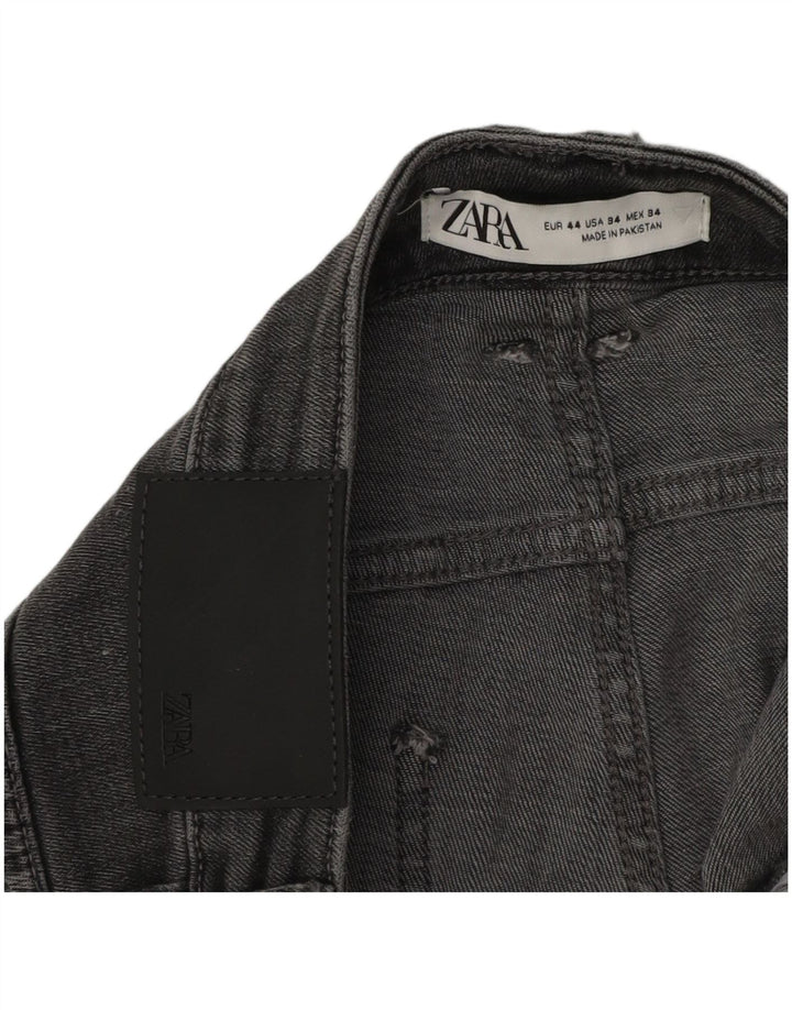 Męskie jeansy obcisłe Zara EU 44 Large W34 L31 Szare