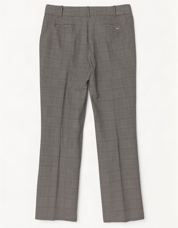 Spodnie Chino damskie Tommy Hilfiger US 14 XL W36 L32 Szare pepitka