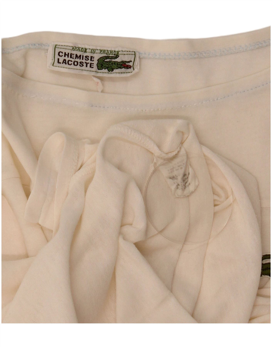 T-shirt damski Lacoste, rozmiar 44, duży, biały, bawełniany