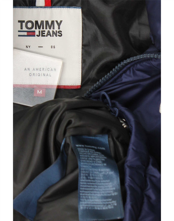 Męska ocieplana kurtka Tommy Hilfiger UK 38 Średni granatowy poliamid