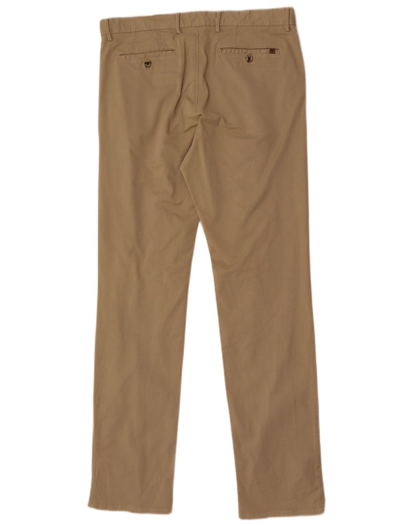 Spodnie Chino Massimo Dutti Męskie Regular Fit EU 42 Large W32 L33 Beżowe