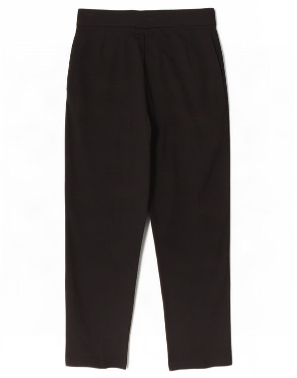 Marks & Spencer Damskie proste spodnie codzienne UK 12 Medium W30 L28 Czarne