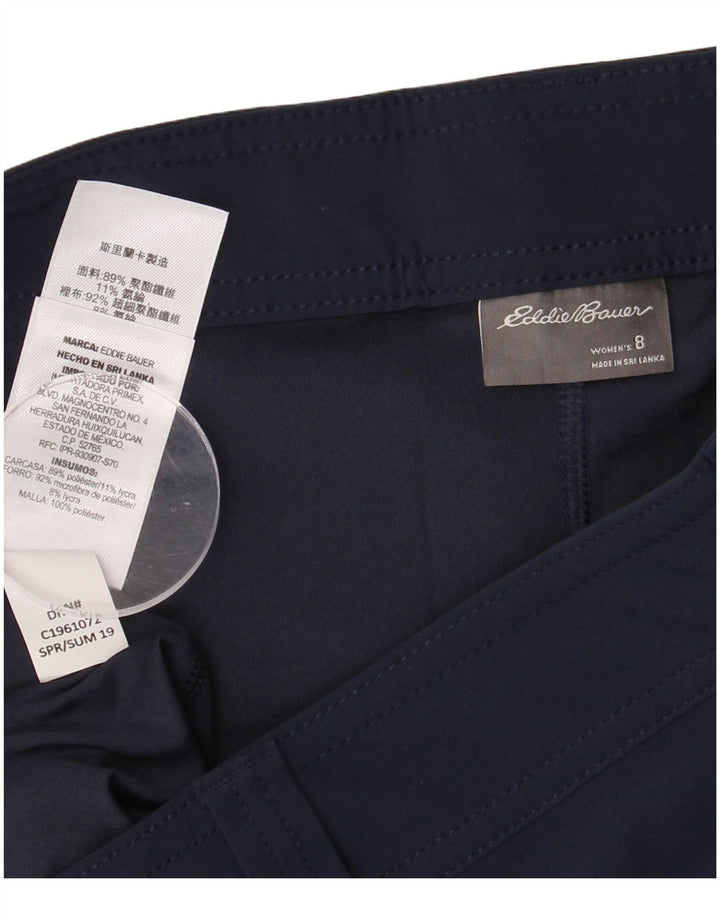 EDDIE BAUER Damska spódniczka mini US 8 Medium W32 Granatowy poliester
