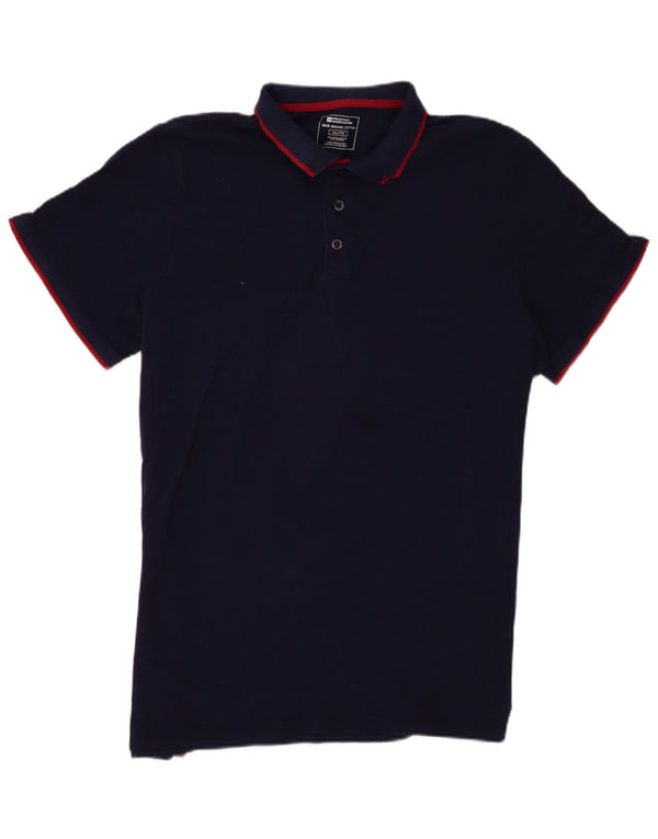 Męska koszulka polo Mountain Warehouse 2XL, granatowa, bawełniana