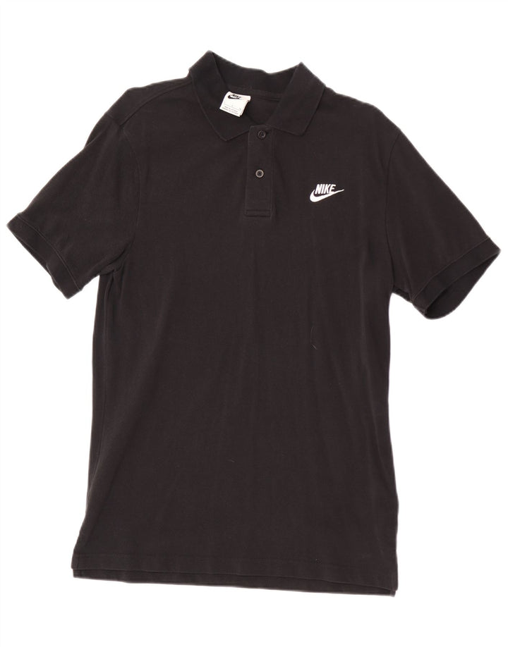 Męska koszulka polo Nike, mała, czarna, bawełniana