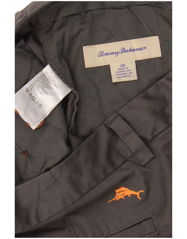 Męskie spodenki cargo Tommy Bahama W36, duże, szare, bawełniane
