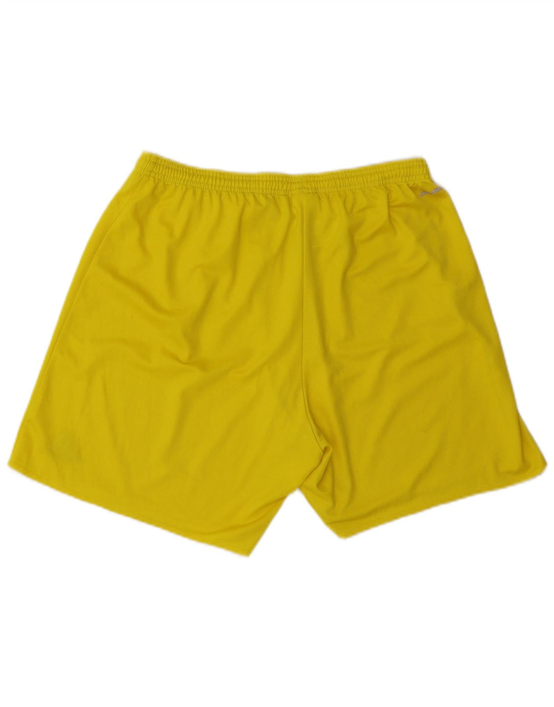 Męskie spodenki sportowe Adidas Climalite XL, żółte, poliestrowe