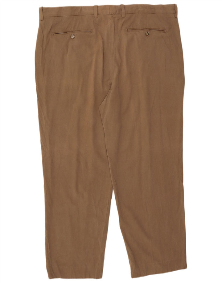 Męskie spodnie chino TOMMY BAHAMA W42 L30 beżowy jedwab