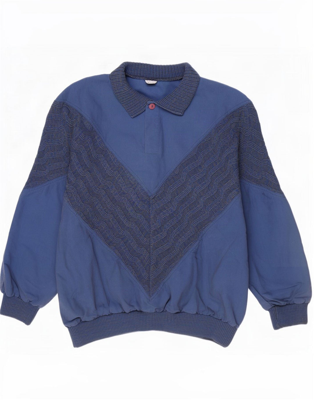 Męska bluza polo Tom Tailor, duża, granatowa, bawełniana