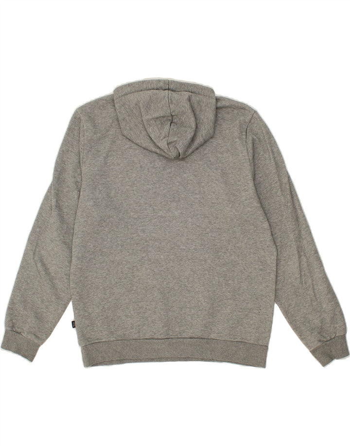 PUMA Mens Hoodie Jumper Medium Grey Cotton Vintage Puma and Second-Hand Puma from Messina Hembry 