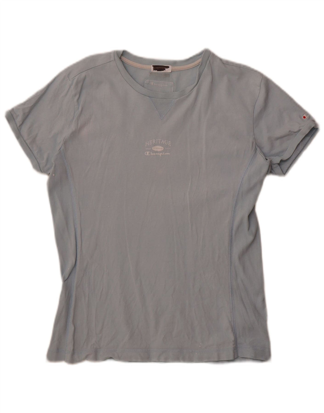 Damska koszulka typu Crop Top UK 18 XL, niebieska