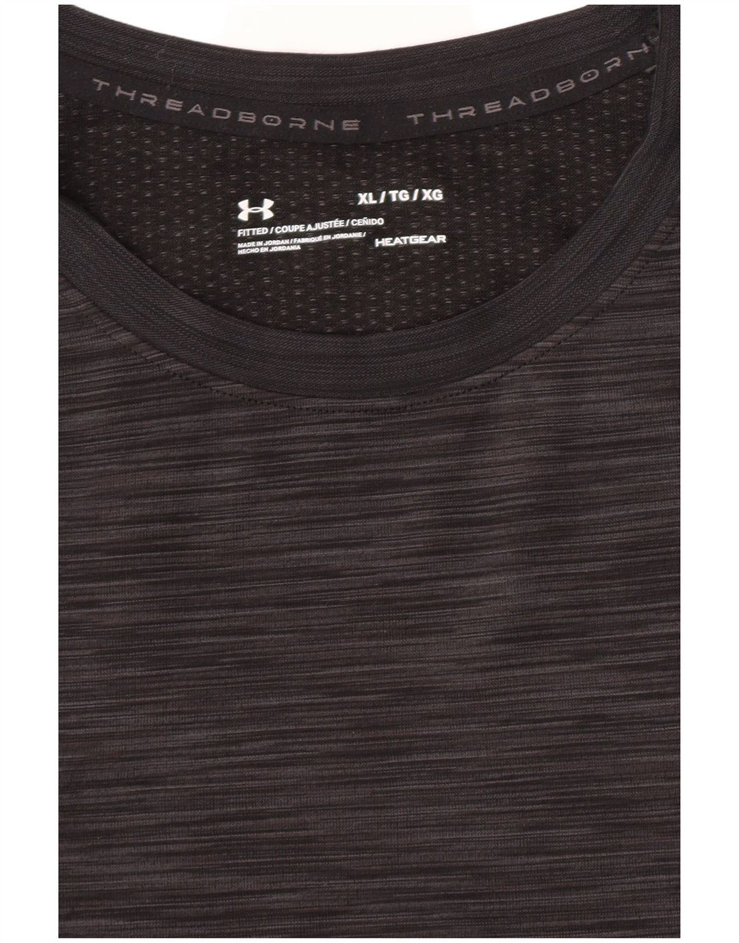 Męska koszulka t-shirtowa Under Armour XL, szara, nakrapiana