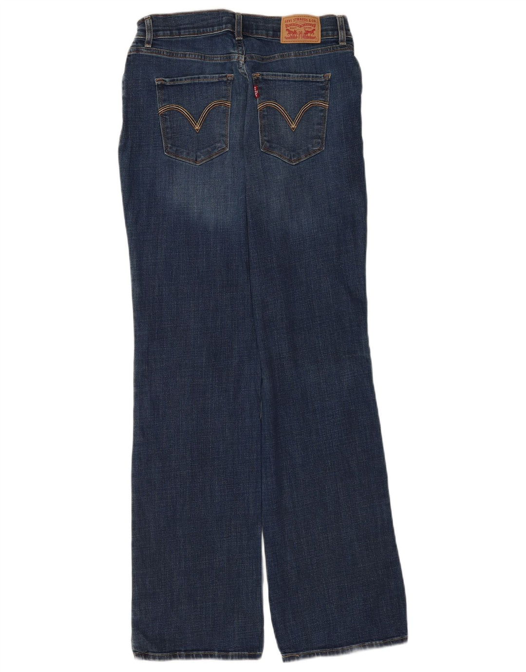 Damskie klasyczne jeansy Bootcut Levi's W28 L32 Niebieska bawełna