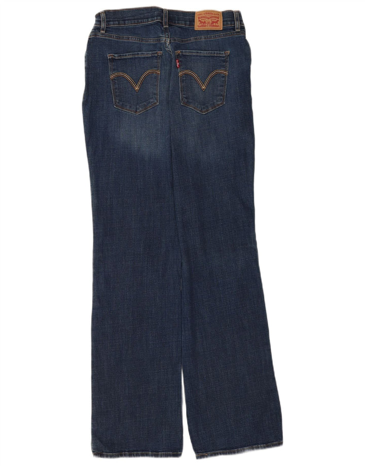 Damskie klasyczne jeansy Bootcut Levi's W28 L32 Niebieska bawełna