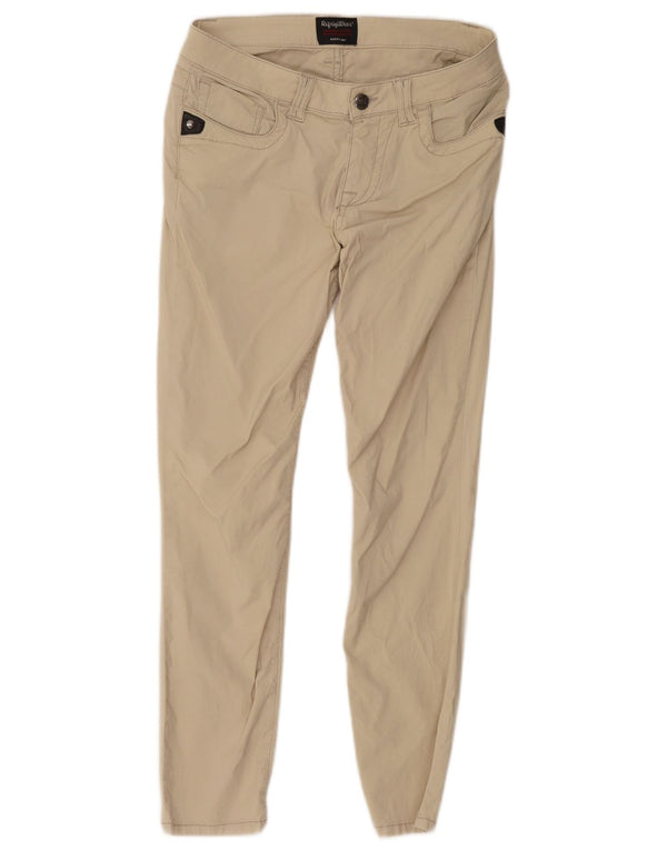 Spodnie damskie Refrigiwear Sixty spa Skinny Casual W29 L26 Beżowa bawełna