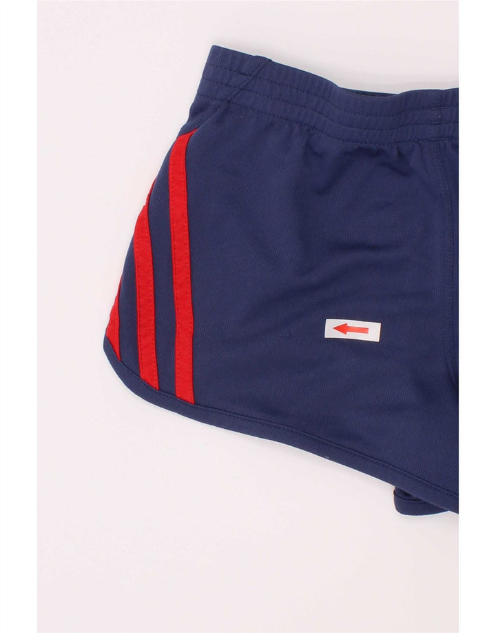 Spodenki sportowe Adidas dziewczęce 4-5 lat granatowe, poliestrowe