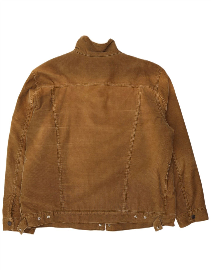 Męska kurtka sztruksowa LEVI'S Sherpa UK 44 2XL Beżowa bawełna