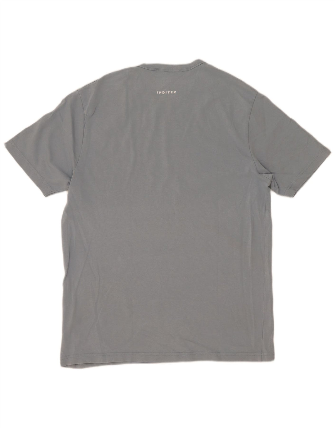 Męski T-shirt Zara, duży, niebieski