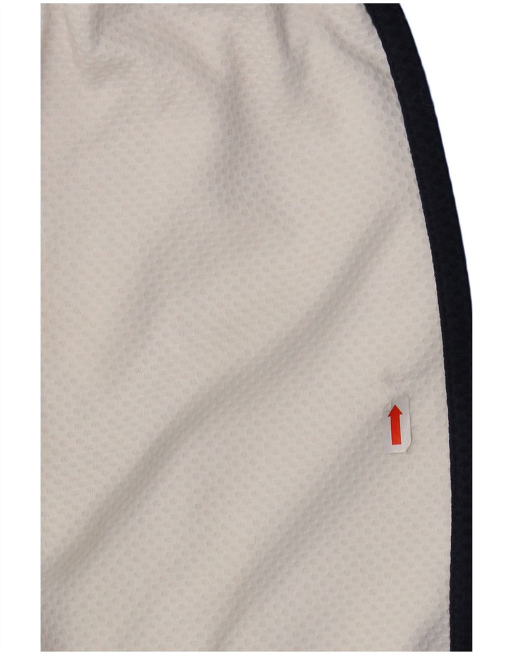 Chłopięce spodenki sportowe NBA Dallas Mavericks 14-15 lat, duże, białe, z blokami kolorów