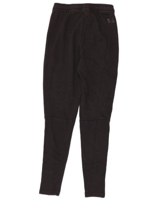 Męskie spodnie dresowe ADIDAS, małe, czarne, bawełniane