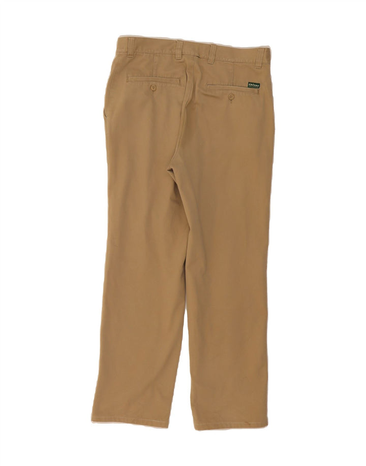 CANDA Mens Straight Chino Trousers W32 L29 Beige Cotton Vintage Canda and Second-Hand Canda from Messina Hembry 