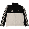 Adidas Męska bluza dresowa UK 48/50 XL Czarny poliester z blokami kolorów