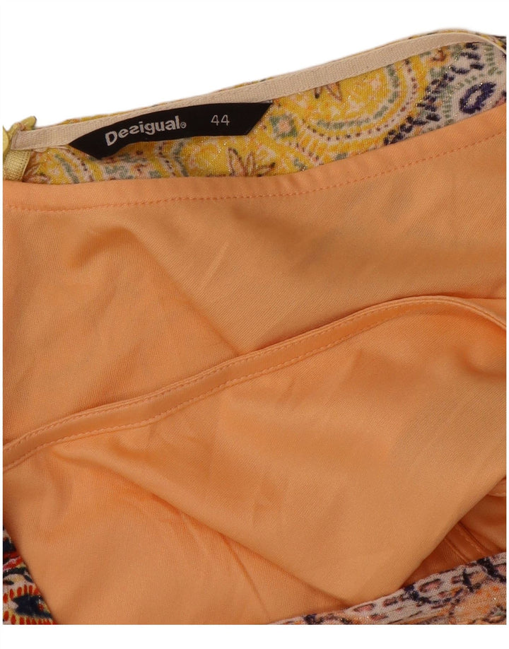 Damska sukienka o linii A Desigual EU 44 XL, wielokolorowa, geometryczna