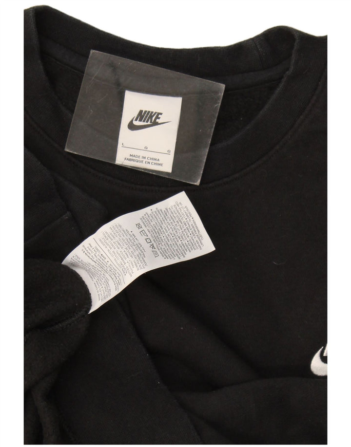 Bluza męska Nike, duża, czarna, bawełniana